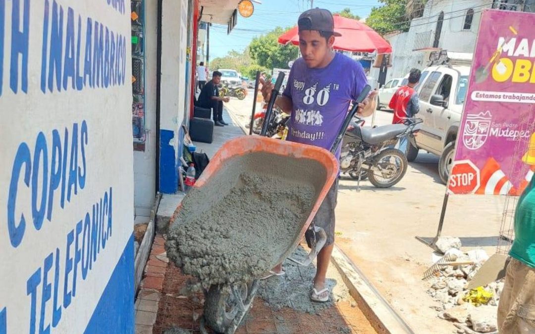 Rehabilitación de un nuevo tramo de banqueta