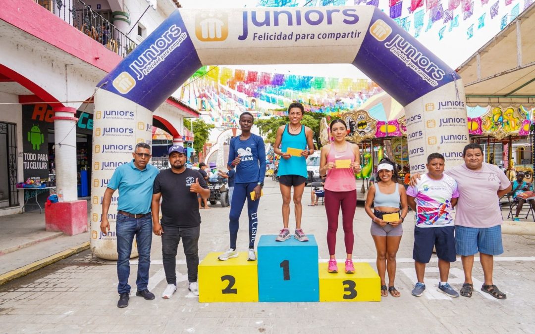 Premiación de las competencias atléticas