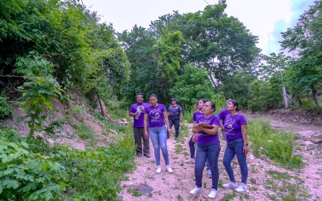 Recorrido en El Aguaje del Zapote.