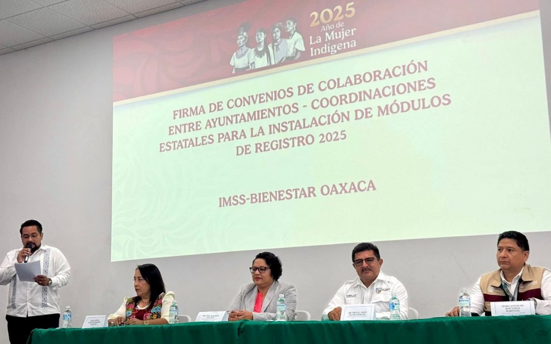 Colaboración con IMSS Bienestar de Oaxaca.
