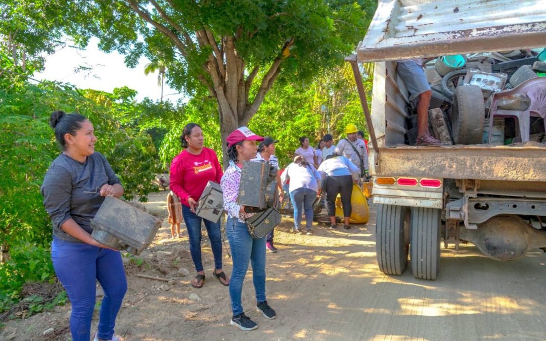 Jornada de descacharrización en La Unión y El Regadío.