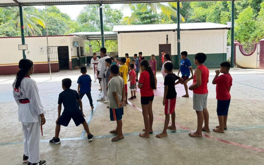 Entrenamientos de defensa personal en El Salitre.