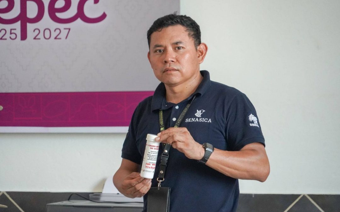 Reunión encabezada por el MVZ, Emilio Erik Serrano, Coordinador de Zona de la SADER.