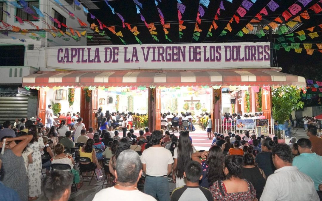 Celebraciones en honor a la Virgen de los Dolores.