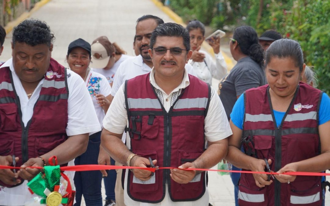 Seguimos llevando obras a los lugares donde antes no se había gestionado.