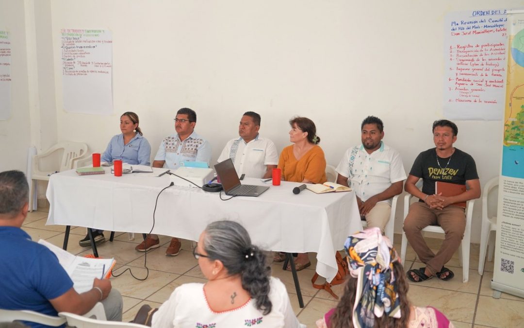 14ª Reunión de Representantes de la Cuenca del Río del Maíz, realizada en San José Manialtepec.