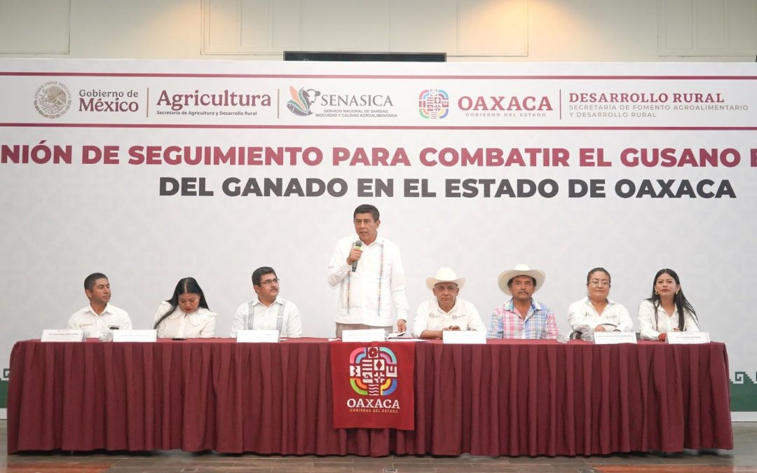 Reunión de trabajo orientada a reforzar las acciones de prevención y control del Gusano Barrenador.