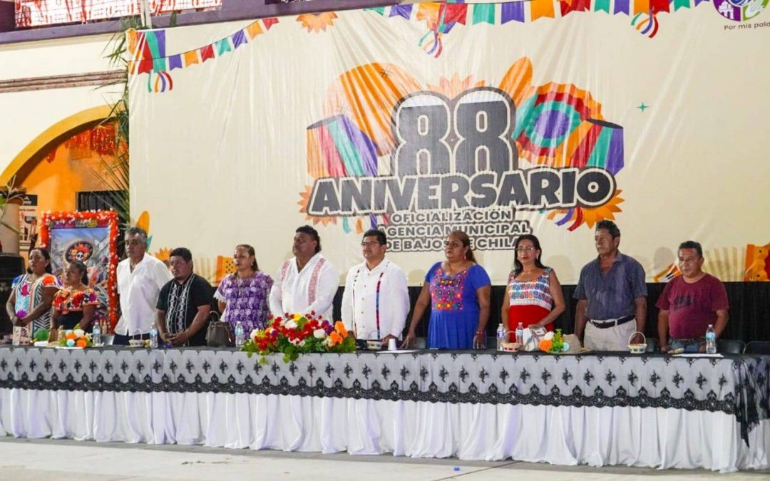 88° Aniversario de la Agencia Municipal de Bajos de Chila.