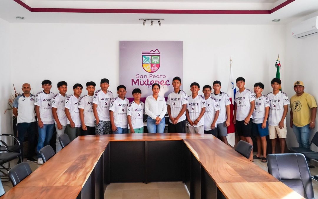 ¡Todo nuestro respaldo para la selección Sub-17 de San Pedro Mixtepec en su participación en la Copa Promesas de Río Grande!